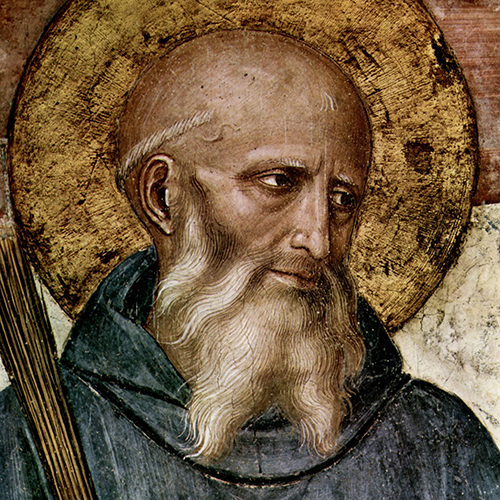 Saint Benedict of Nursia (c. 480–547)