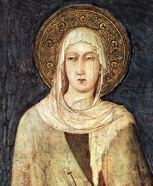 Saint Clare of Assisi (1193–1253)