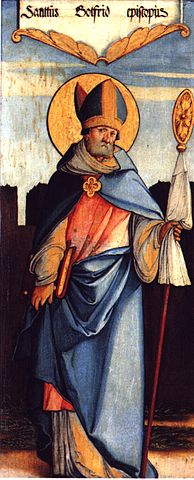 Saint Adrian of Canterbury (d. 710)