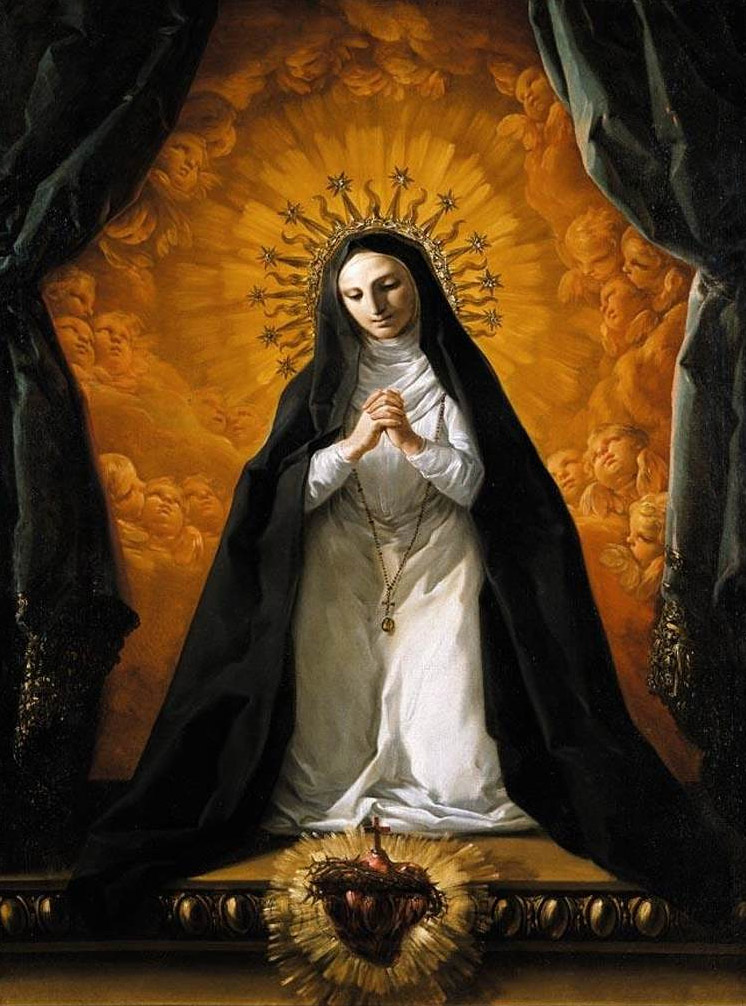 Saint Margaret Mary Alacoque (1647–1690)