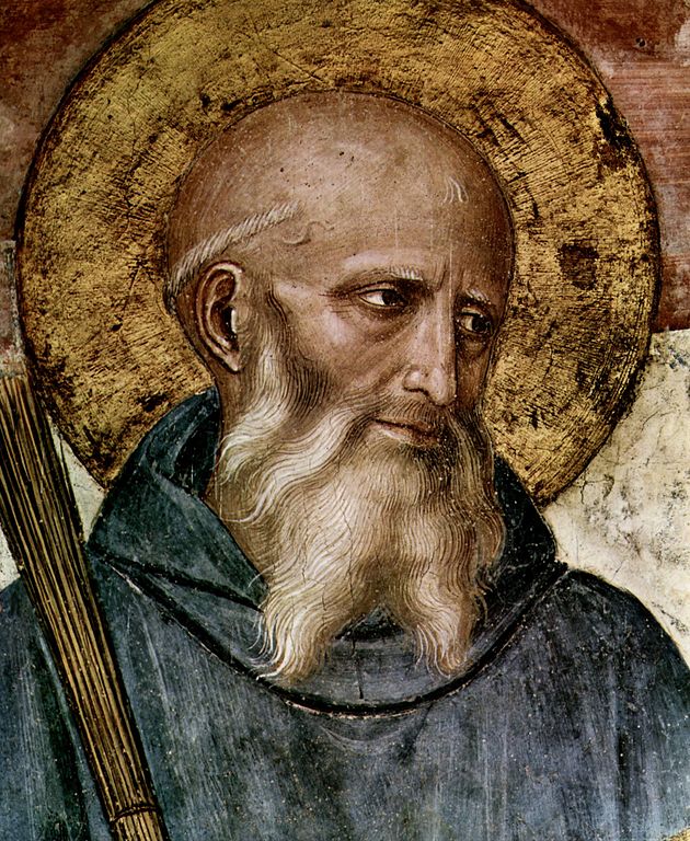 Saint Benedict of Nursia (c. 480–547)