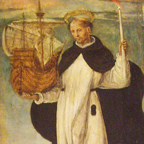 Saint Elmo (Erasmus of Formia) (d. c. 303)