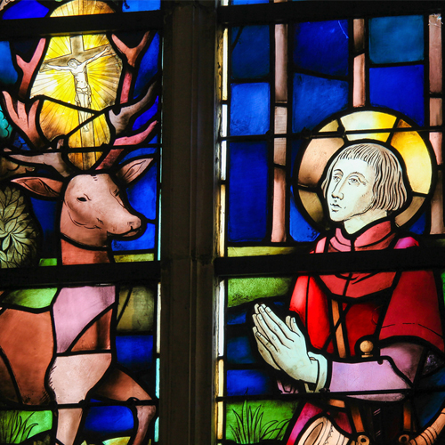 Saint Hubert (Hubertus) (d. 727)